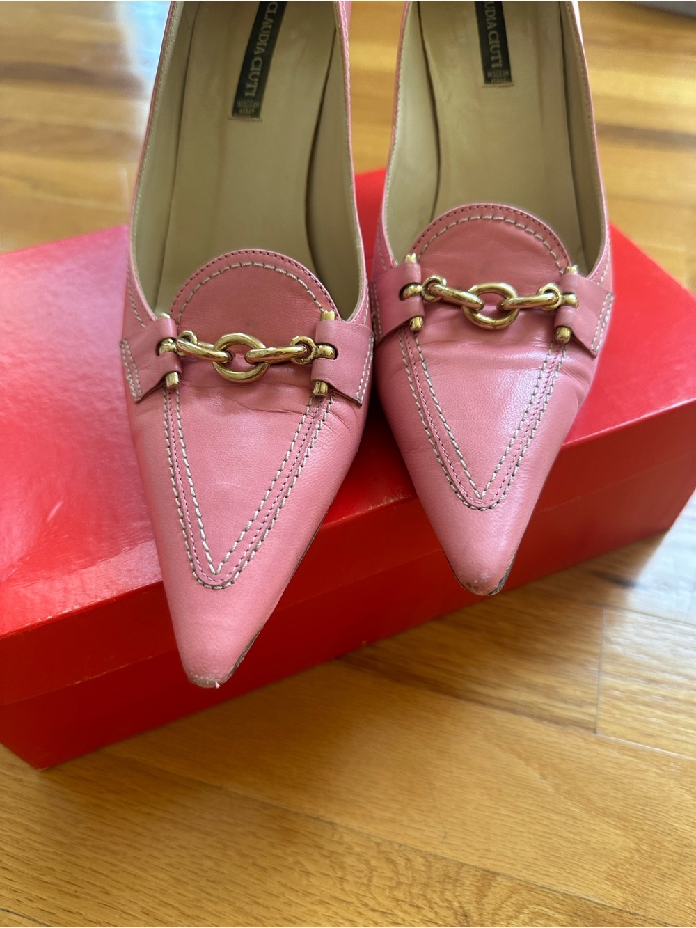 Claudia Ciuti Pink heels - Picture 2 of 7